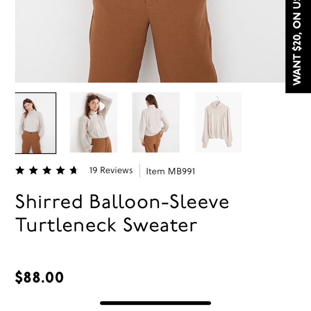 MADEWELL Sweater - Picture 2 of 4